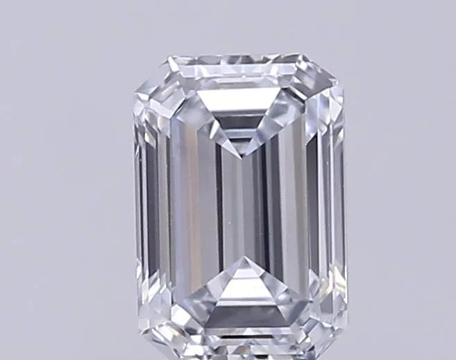 0.57ct Emerald Lab Grown Diamond (Colour G, Clarity VVS2, IGI Certified)