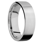 10K White Gold + Satin Finish