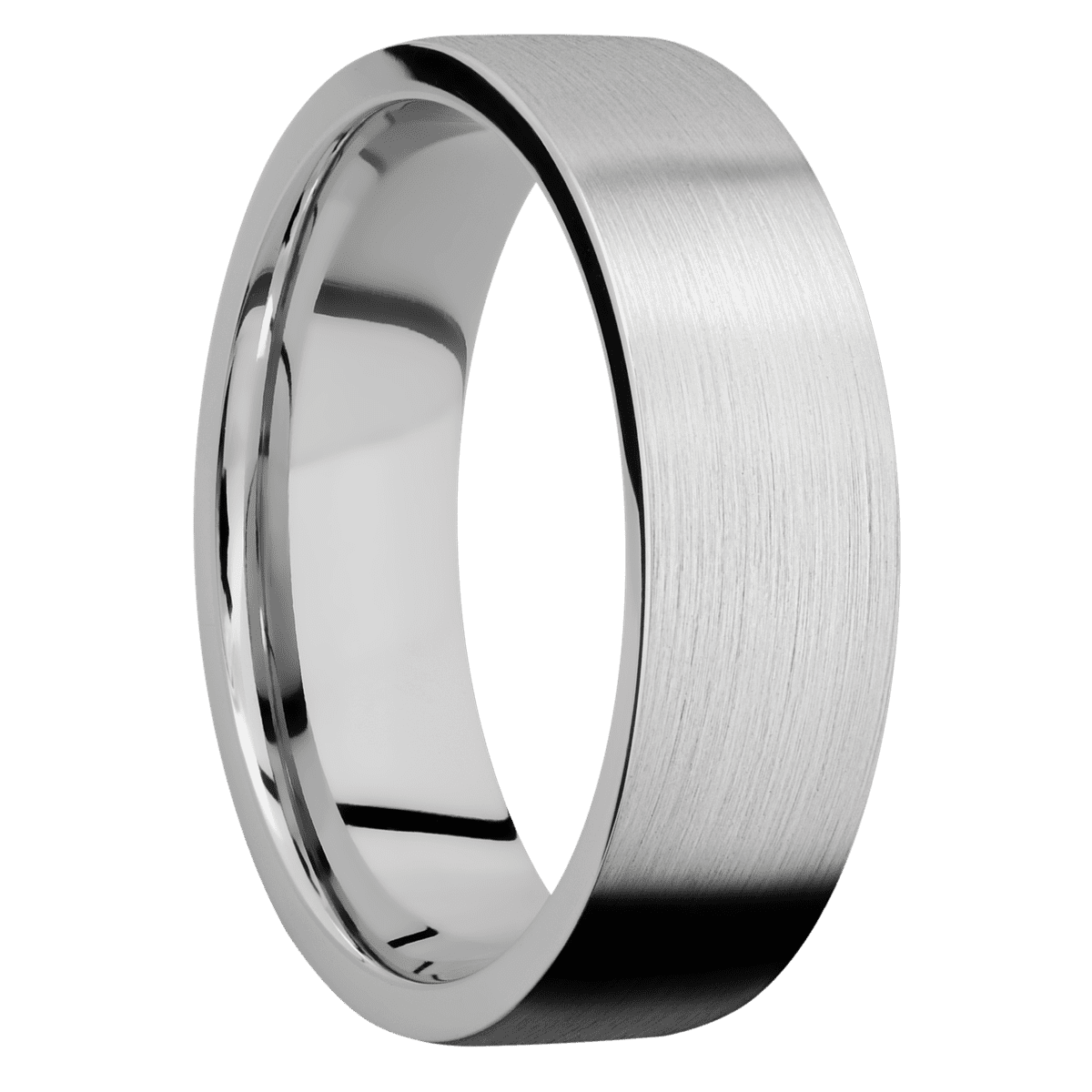 10K White Gold + Satin Finish