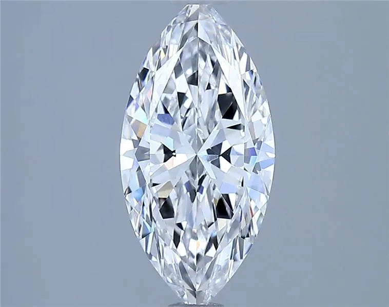 2.00ct Marquise Lab Grown Diamond (Colour D, Clarity VVS2, IGI Certified)