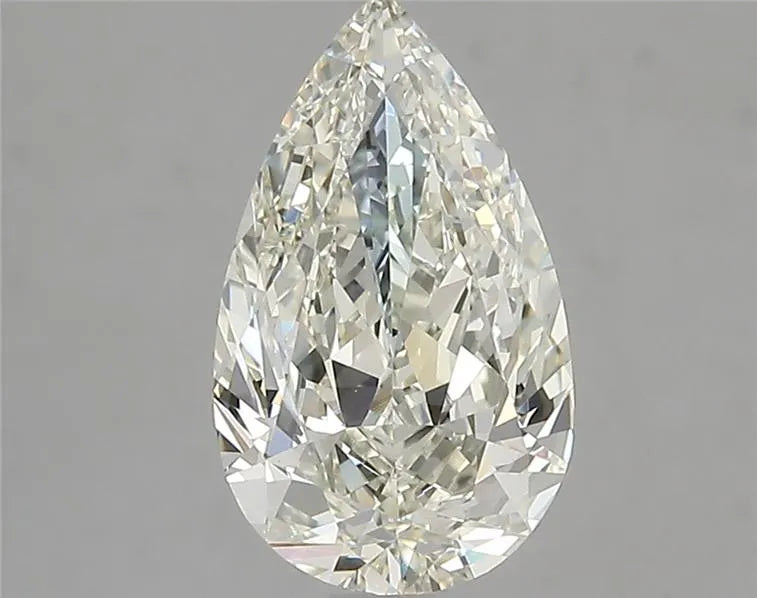 2.01ct Pear Natural Diamond (Colour J, Clarity IF, Cut VG, IGI Certified)