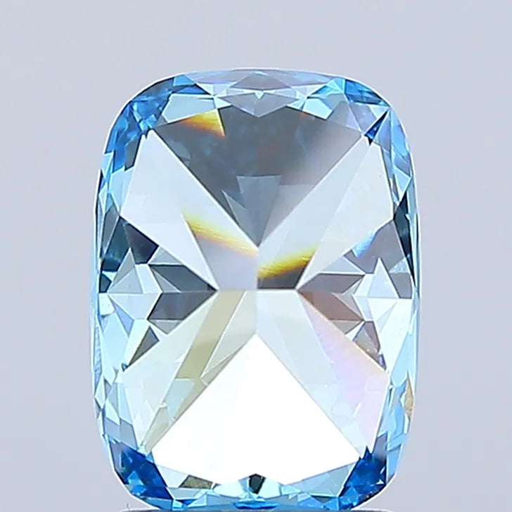 2.53ct Cushion modified Lab Grown Diamond (Colour Fancy Vivid Blue, Clarity VVS2, IGI Certified)