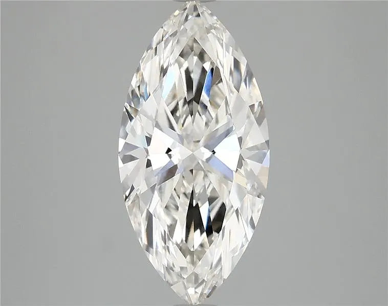 2.83ct Marquise Lab Grown Diamond (Colour G, Clarity VVS2, IGI Certified)