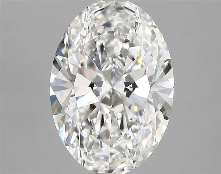 2.86ct Oval Lab Grown Diamond (Colour E, Clarity VVS2, IGI Certified)