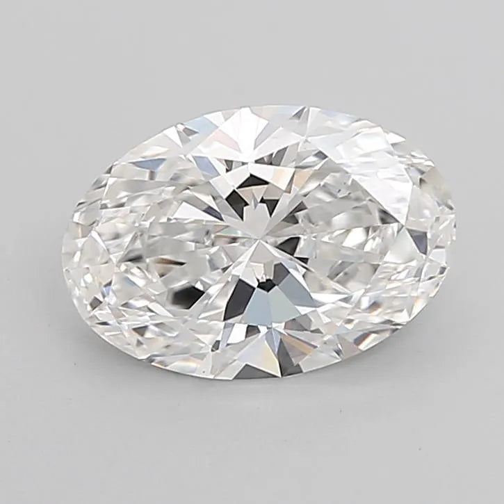 2.94ct Oval Lab Grown Diamond (Colour E, Clarity VVS2, IGI Certified)