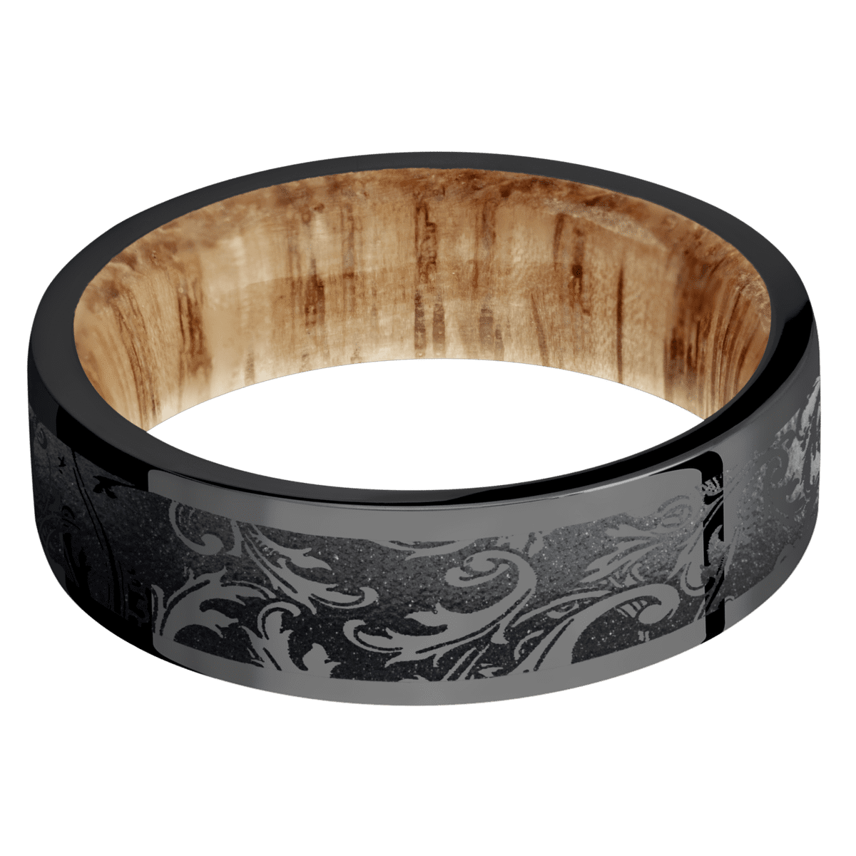 Zirconium + Polish Finish + Natural Oak