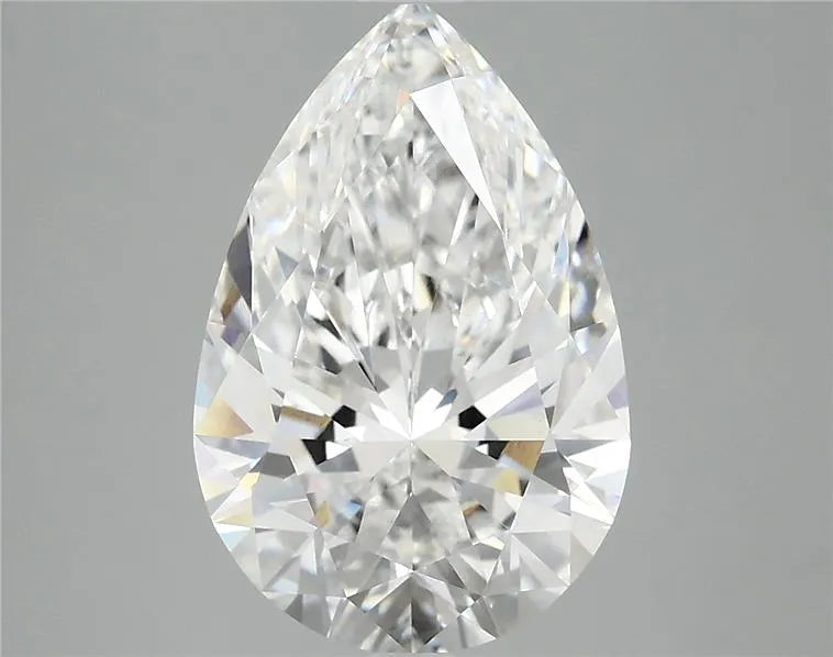 3.88ct Pear Lab Grown Diamond (Colour E, Clarity VVS2, IGI Certified)