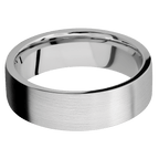 10K White Gold + Satin Finish