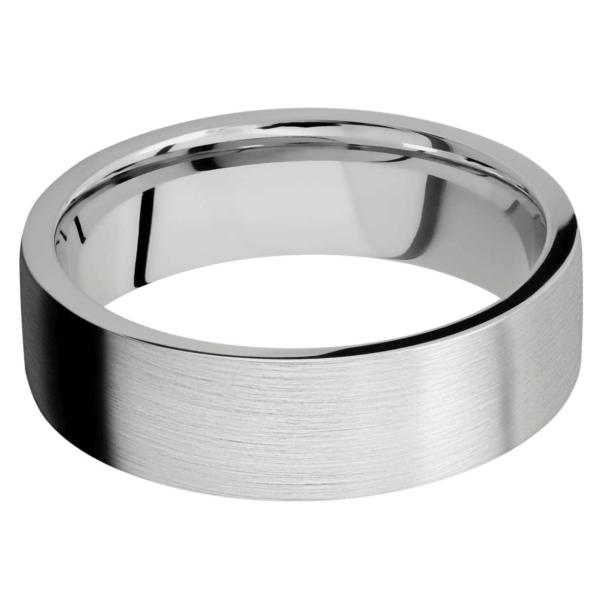10K White Gold + Satin Finish