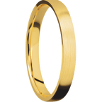 18K Yellow Gold + Satin Finish