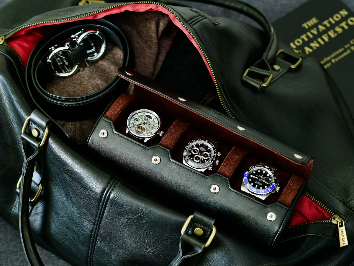 Luxury watches and handbag