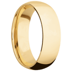 10K Yellow Gold + Polish Finish