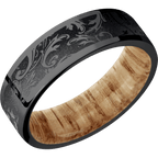 Zirconium + Polish Finish + Natural Oak