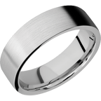 10K White Gold + Satin Finish