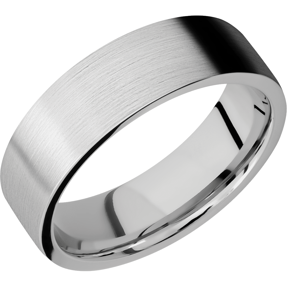 10K White Gold + Satin Finish