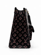 Louis Vuitton OnTheGo GM Tote — Monogram Ikat/Pink Coated Canvas