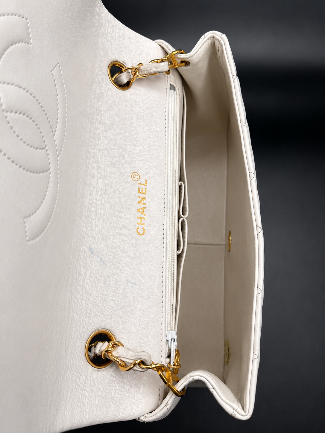 Vintage Chanel Diamond Quilted Flap Bag