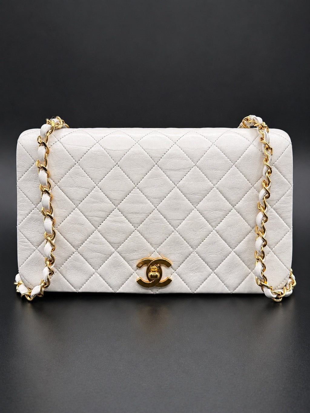 Vintage Chanel Diamond Quilted Flap Bag