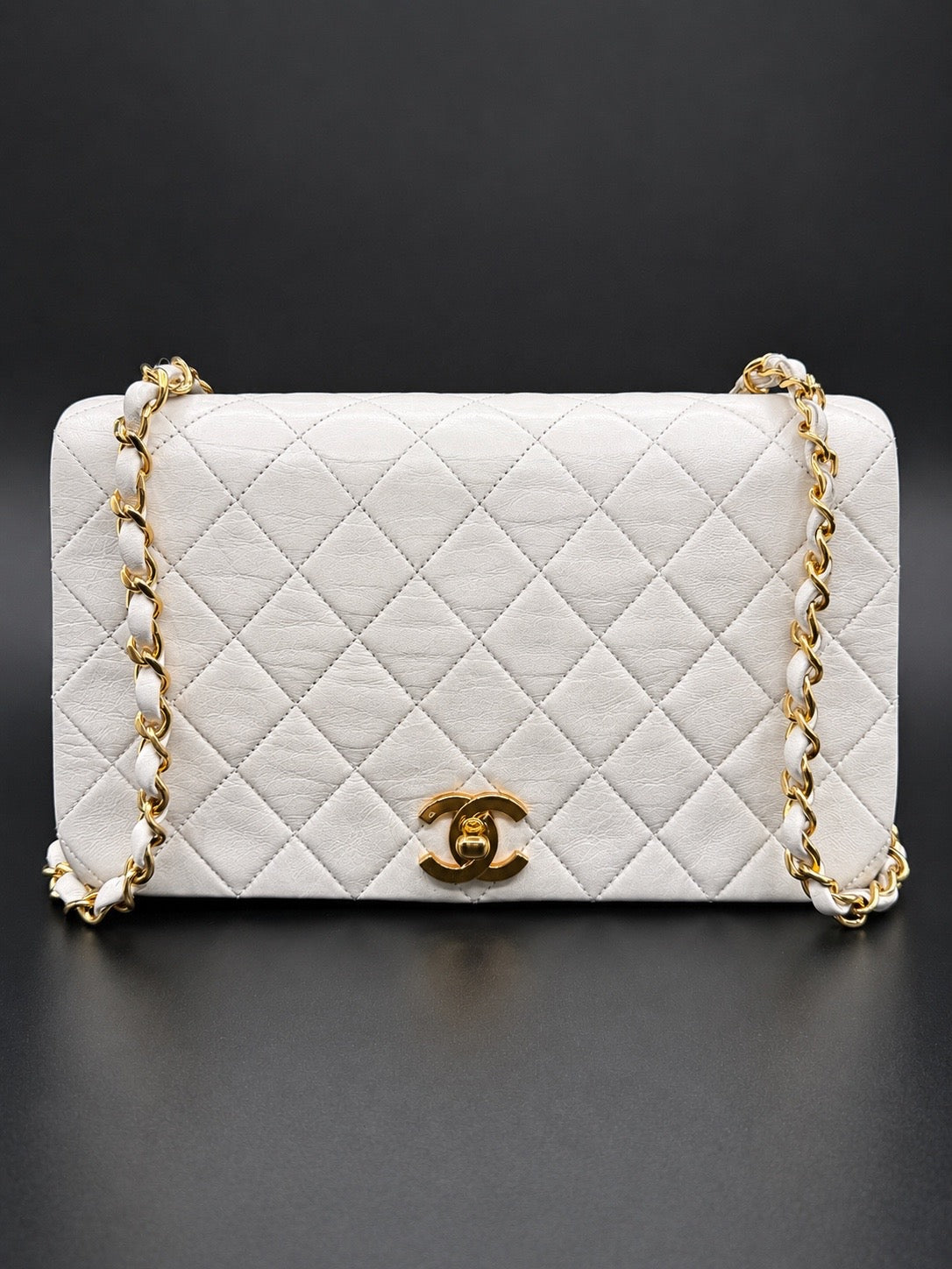 Vintage Chanel Diamond Quilted Flap Bag
