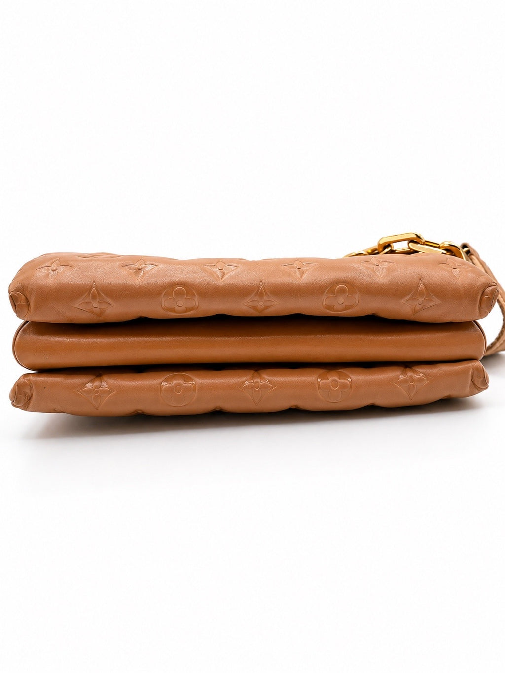 Louis Vuitton Coussin PM – Cognac Monogram Embossed Leather
