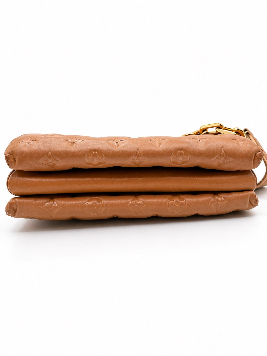 Louis Vuitton Coussin PM – Cognac Monogram Embossed Leather
