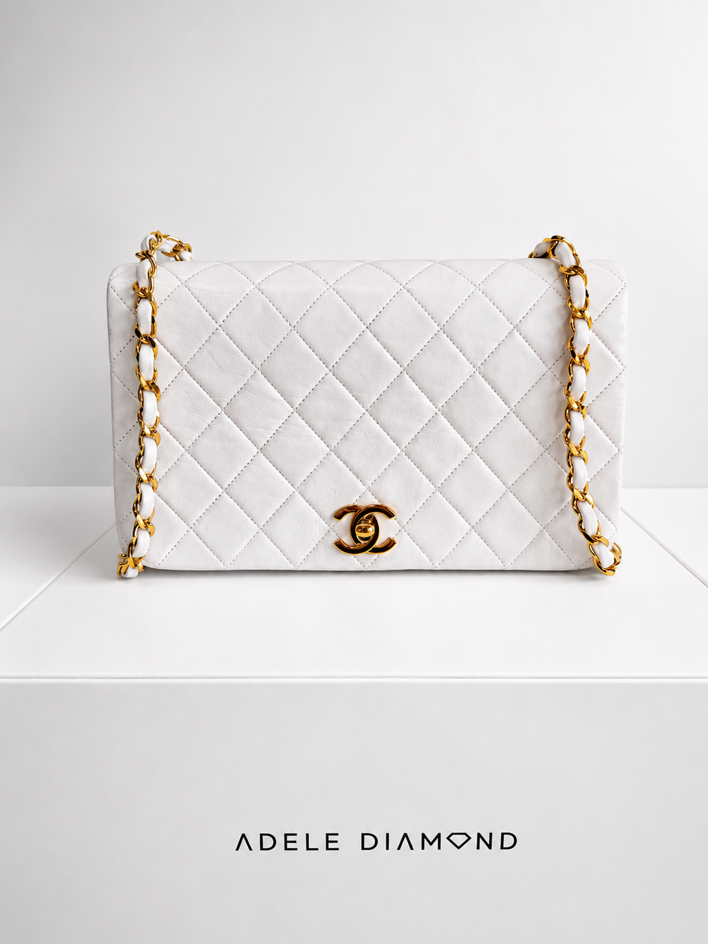 Vintage Chanel Diamond Quilted Flap Bag