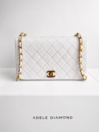 Vintage Chanel Diamond Quilted Flap Bag