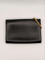 Louis Vuitton Louise Clutch/Crossbody – Black Smooth Leather