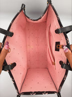 Louis Vuitton OnTheGo GM Tote — Monogram Ikat/Pink Coated Canvas