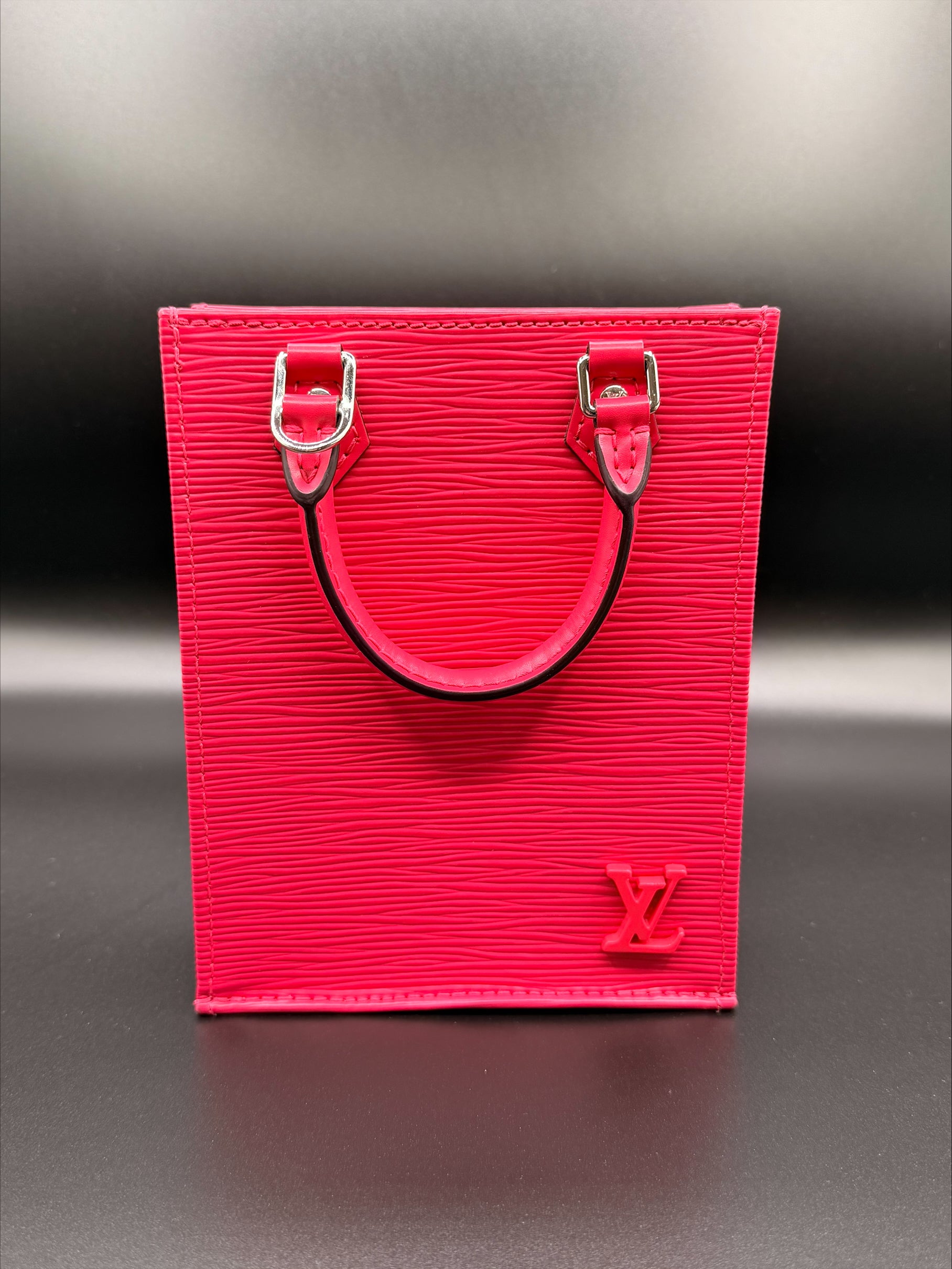 Louis Vuitton Sac Plat Epi Leather Mini Bag – Fuchsia Pink