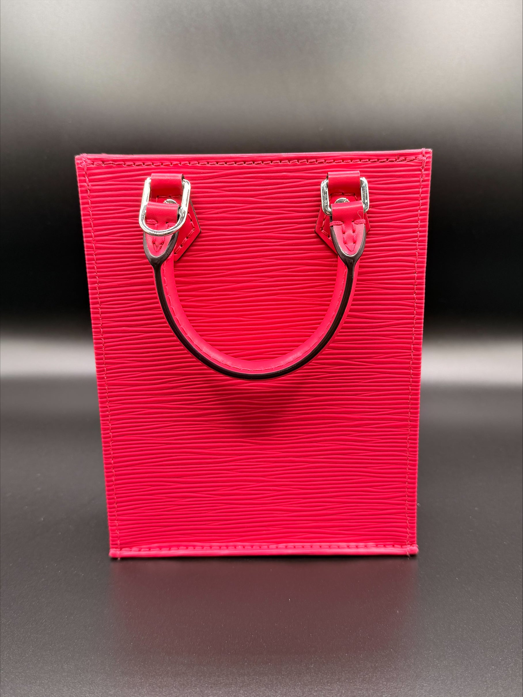 Louis Vuitton Sac Plat Epi Leather Mini Bag – Fuchsia Pink