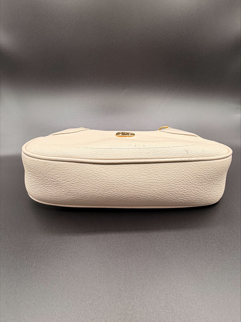 Gucci Aphrodite Shoulder Bag – Ivory Leather with Chain Strap