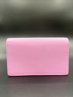 Gucci GG Marmont Crystal-Embellished Mini Bag — Pink Leather