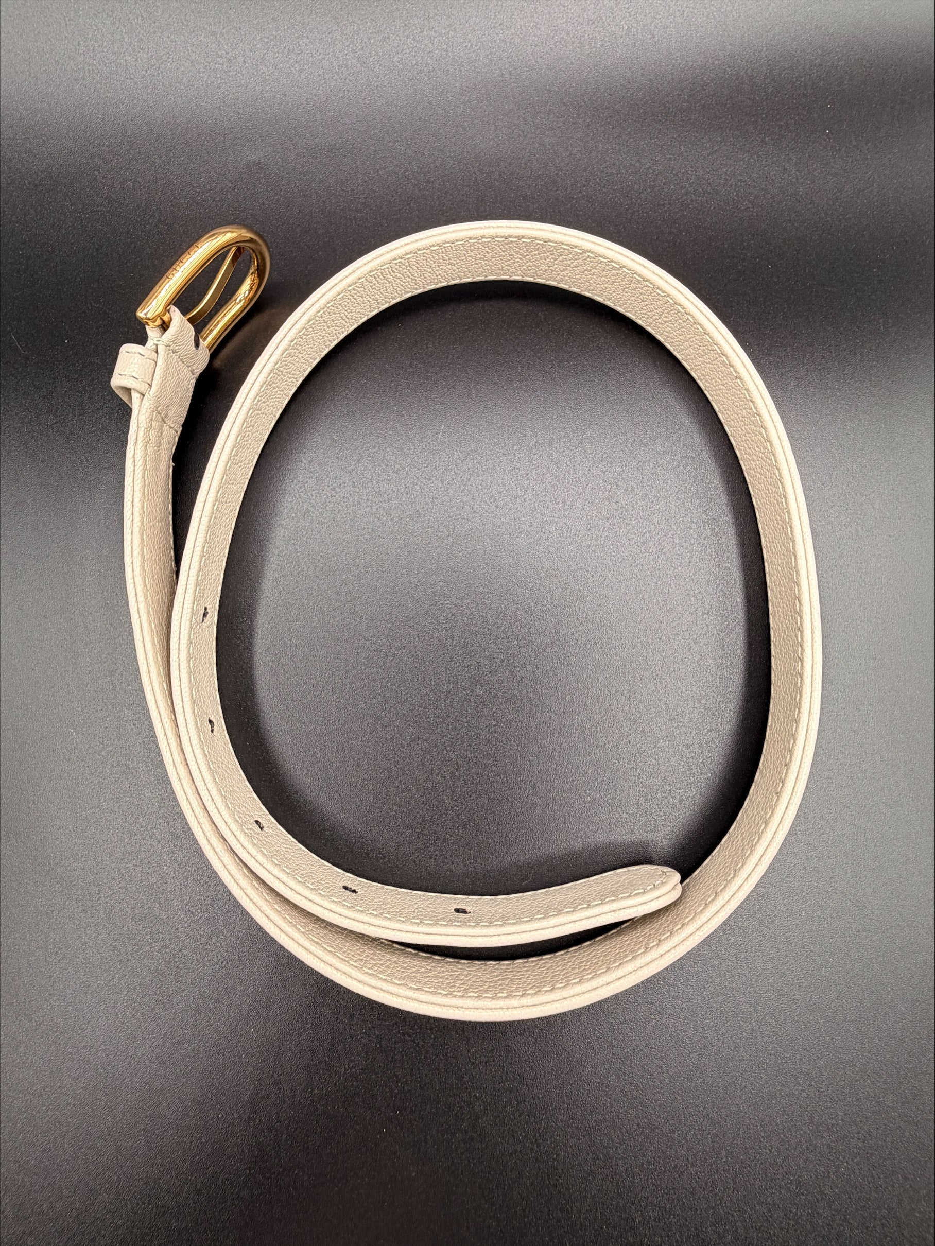 Gucci Aphrodite Shoulder Bag – Ivory Leather with Chain Strap
